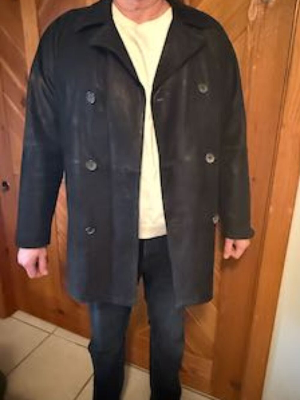 Barneys New York Vintage Leather Jacket
